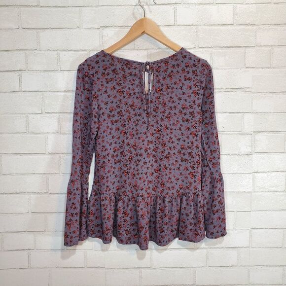 Mossimo Supply Co Floral Blouse - Picture 2 of 14